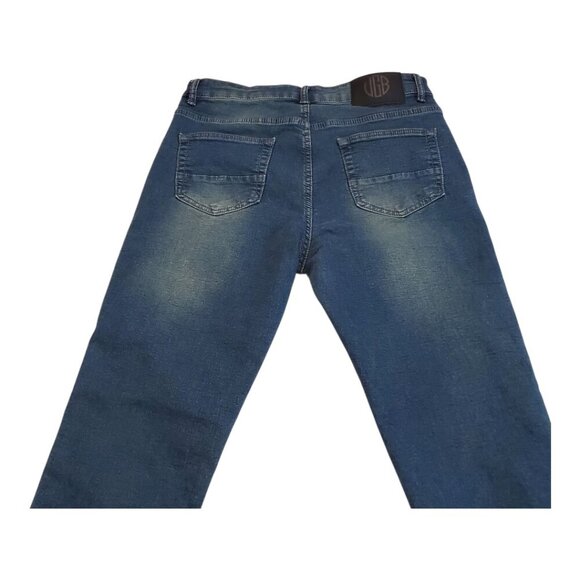 VGB VINTAGE GENES BLACK Men's Sz 30 x 30 Blue Slim Fit Stretch Jeans - Picture 8 of 13